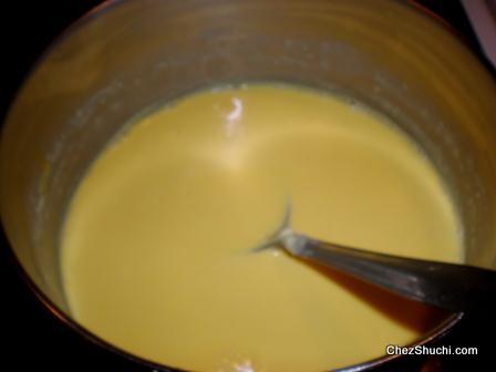 mango custard